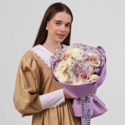 buket sirenevyj  5-5